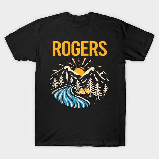 Nature Landscape Rogers T-Shirt by rosenbaumquinton52